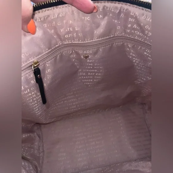 Storybook Lined Kate Spade Floral Tote Bag - Picture 10 of 12